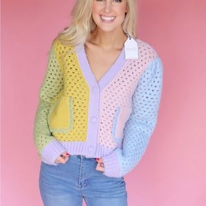 English Factory Spring Cardigan